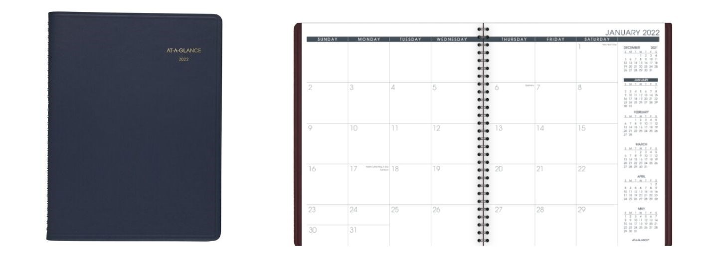 top-selling daily weekly monthly 2022 planners
